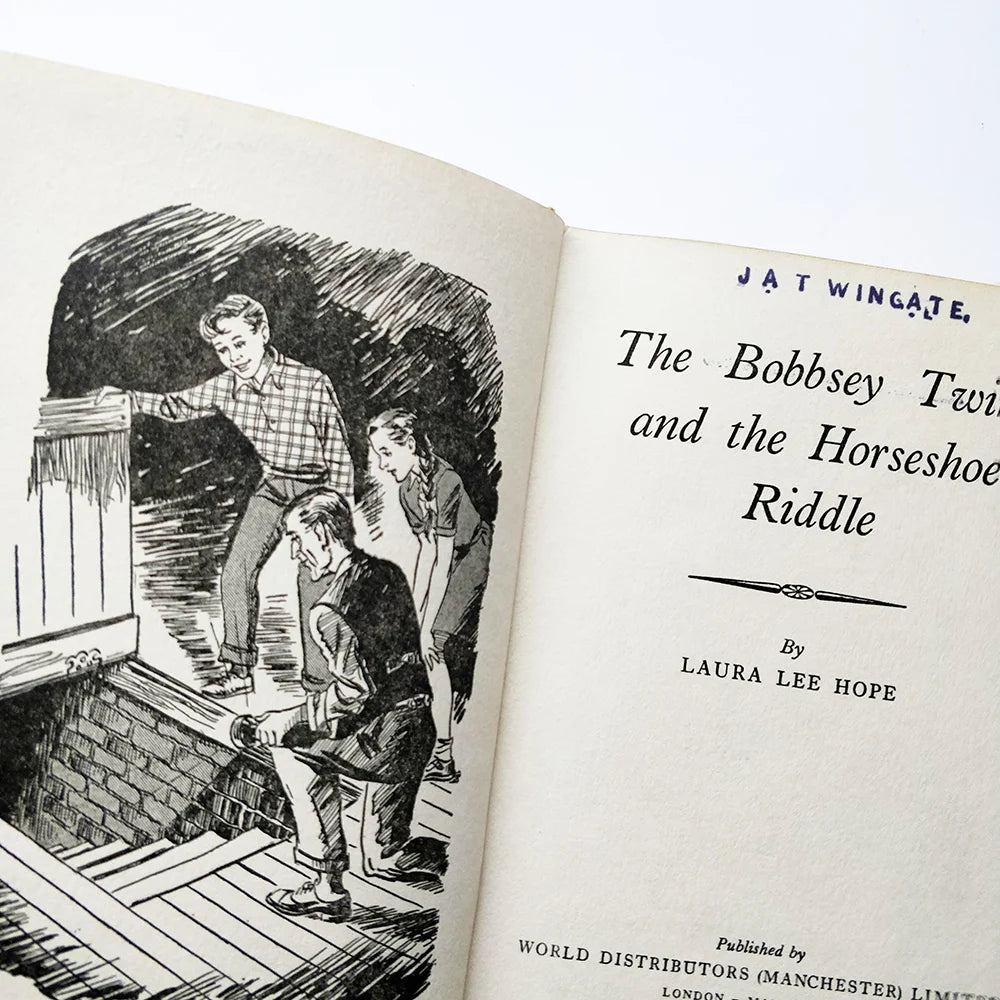 Laura Lee Hope - The Bobsey Twins and the Horseshoe Riddle