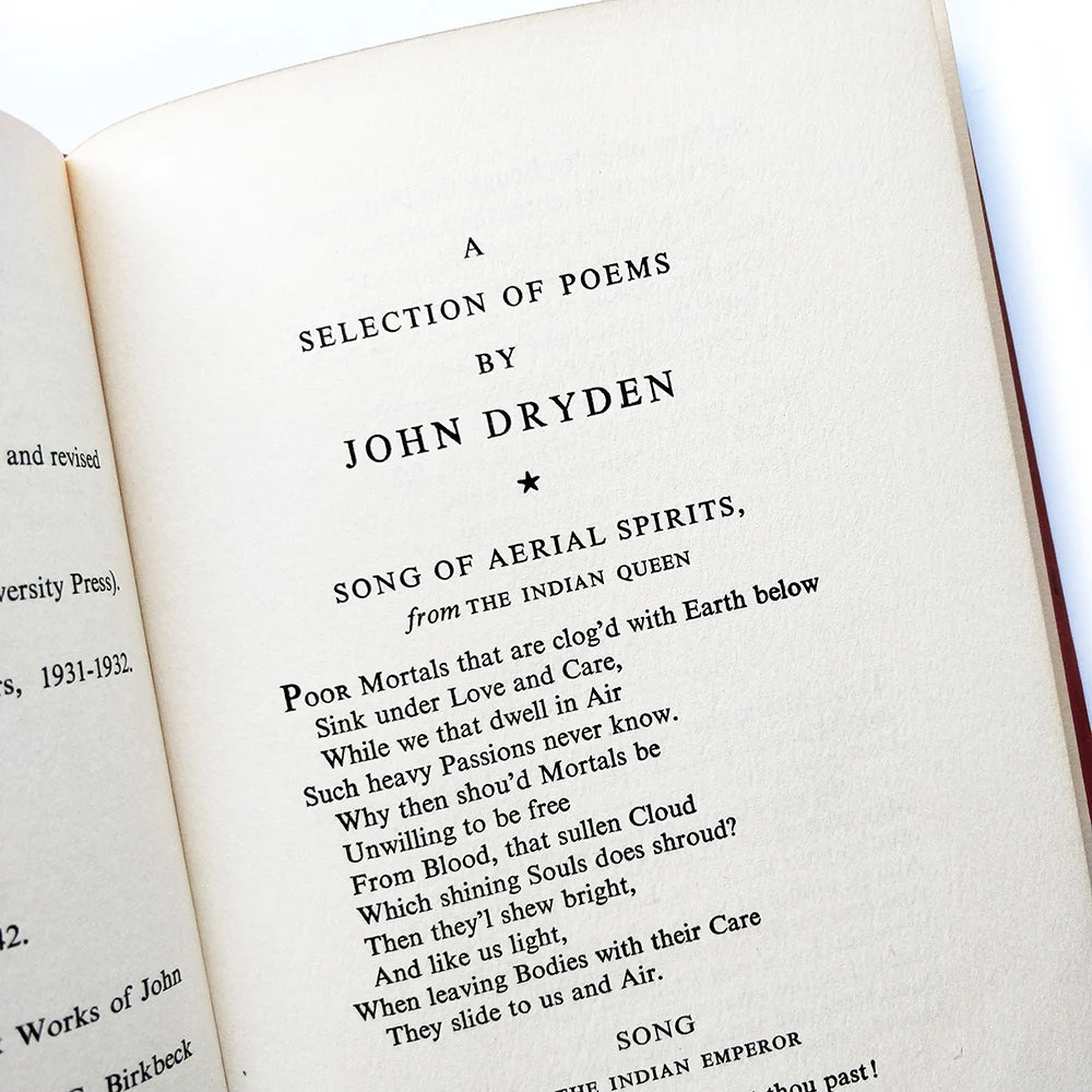 Selected Poems of John Dryden