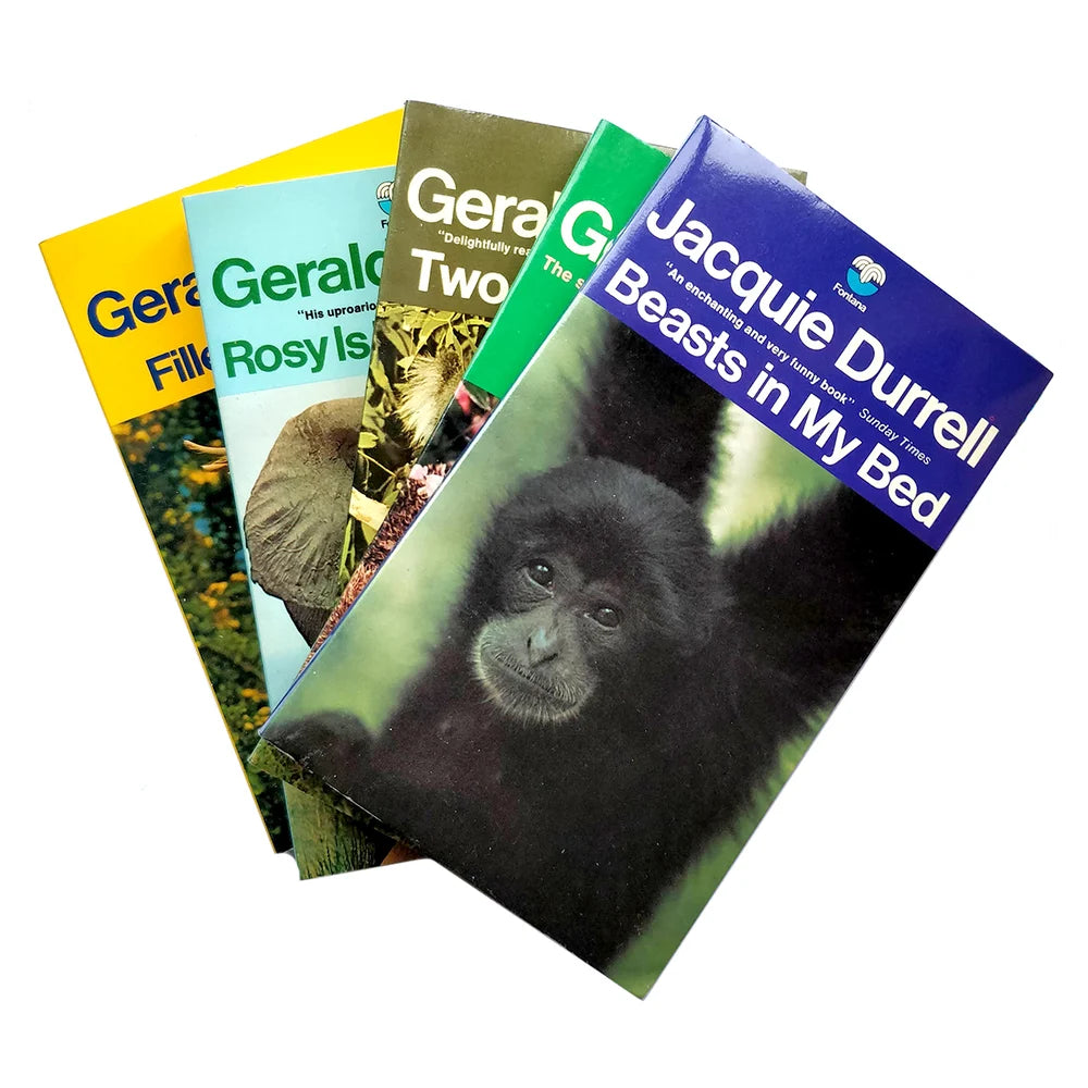 Gerald & Jacquie Durrell 1970's Fontana Boxed Set