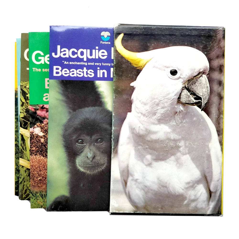 Gerald & Jacquie Durrell 1970's Fontana Boxed Set