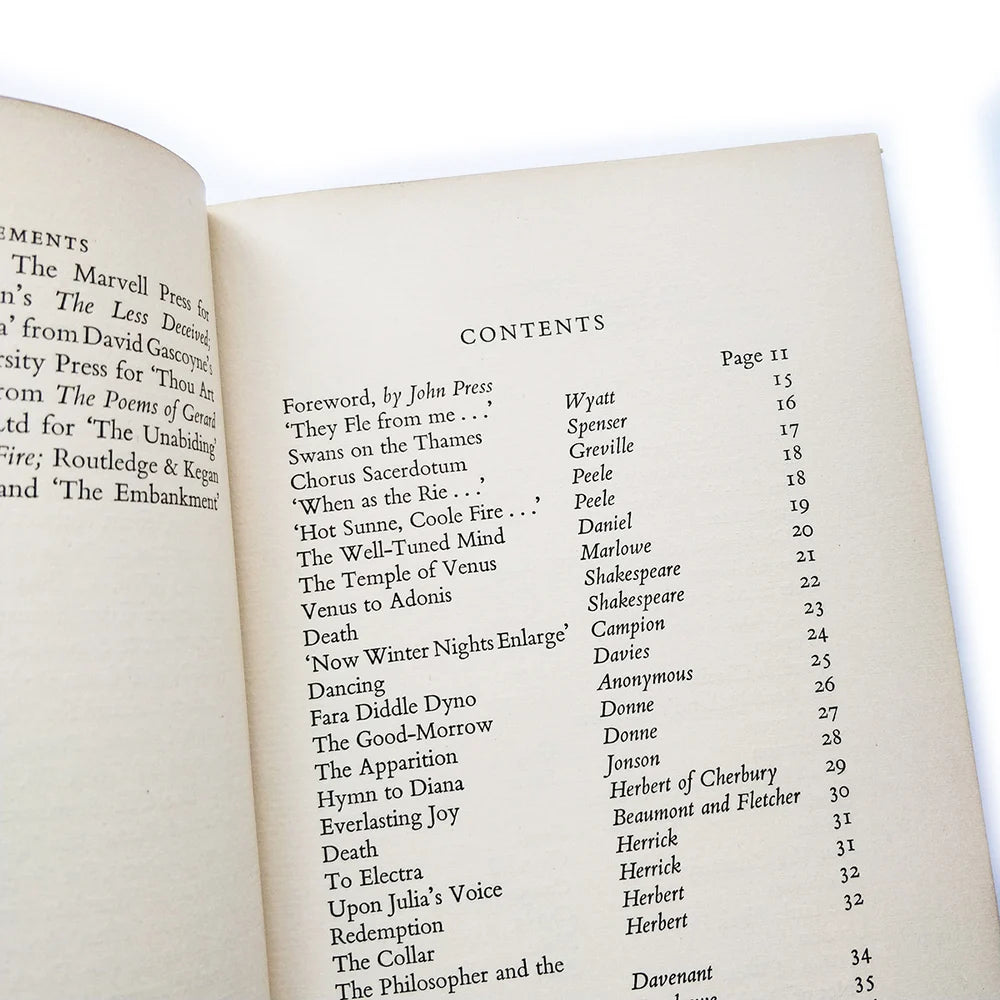 Poetic Heritage - Anthology of English Verse - FIRST EDITION