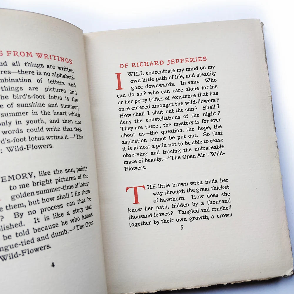 Thoughts from the Writings of Richard Jeffries
