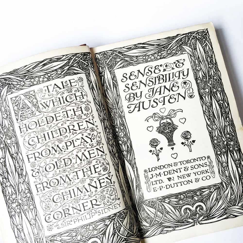 Jane Austen - Sense and Sensibility - from 1920