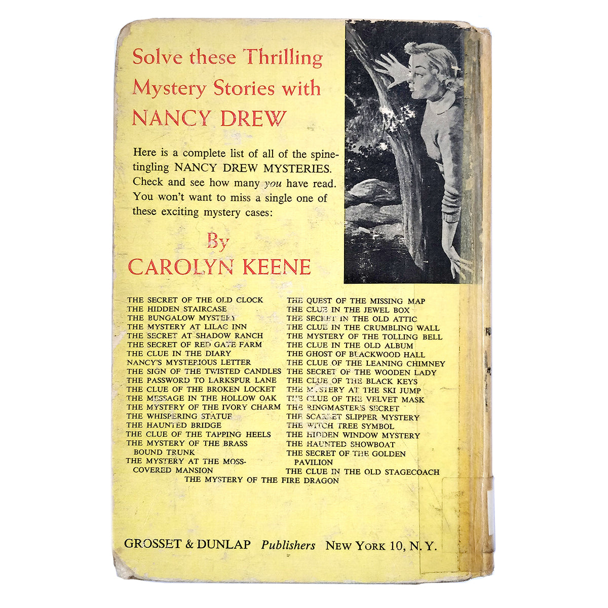 Carolyn Keene - Nancy Drew: The Secret of Red Gate Farm - FIRST EDITION