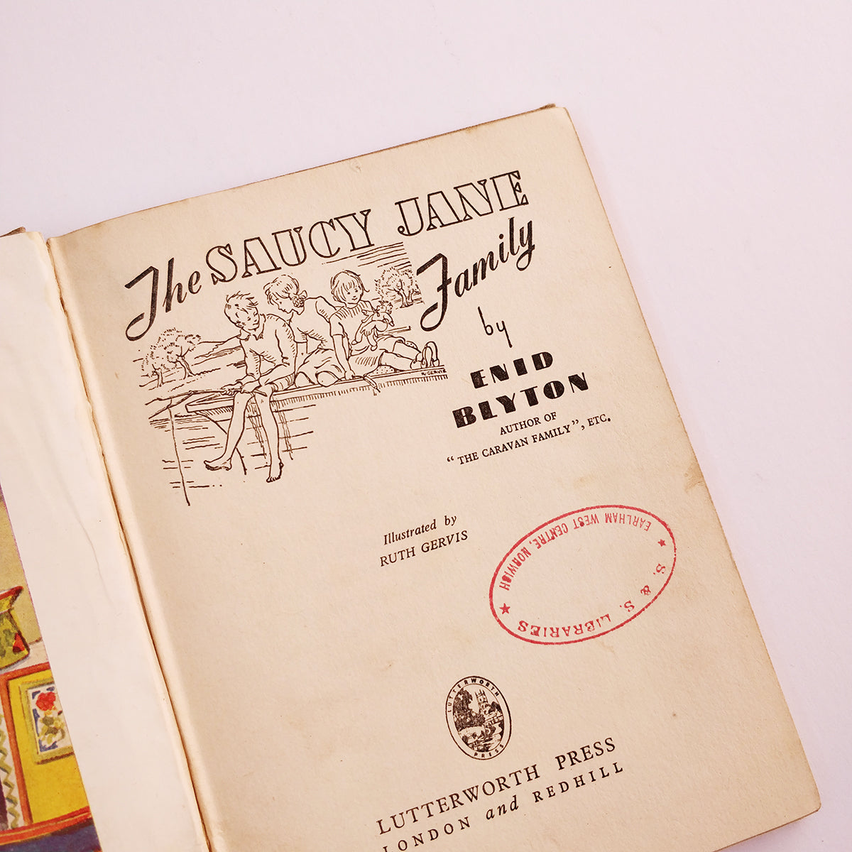 Enid Blyton - The Saucy Jane Family - FIRST EDITION