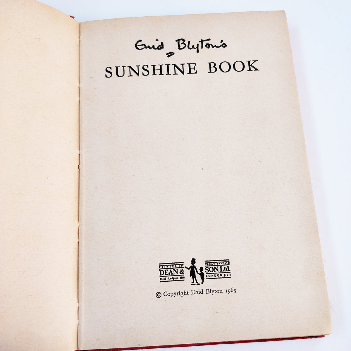 Enid Blyton - Sunshine Book - FIRST EDITION