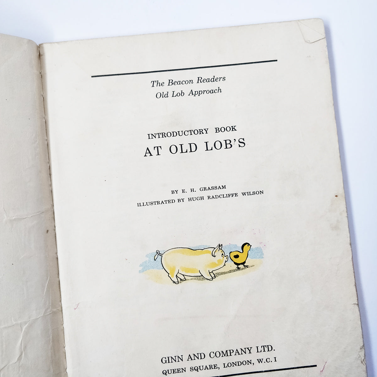 The Beacon Readers - At Old Lob's - 1950's Ginn book