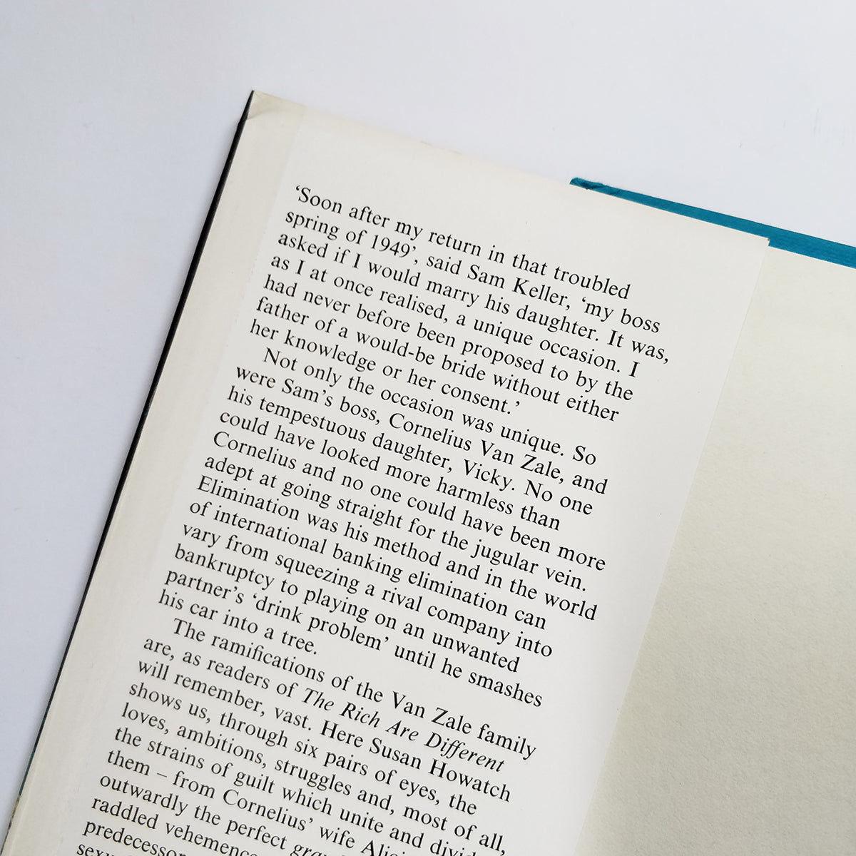 Susan Howatch - Sins of the Fathers FIRST EDITION
