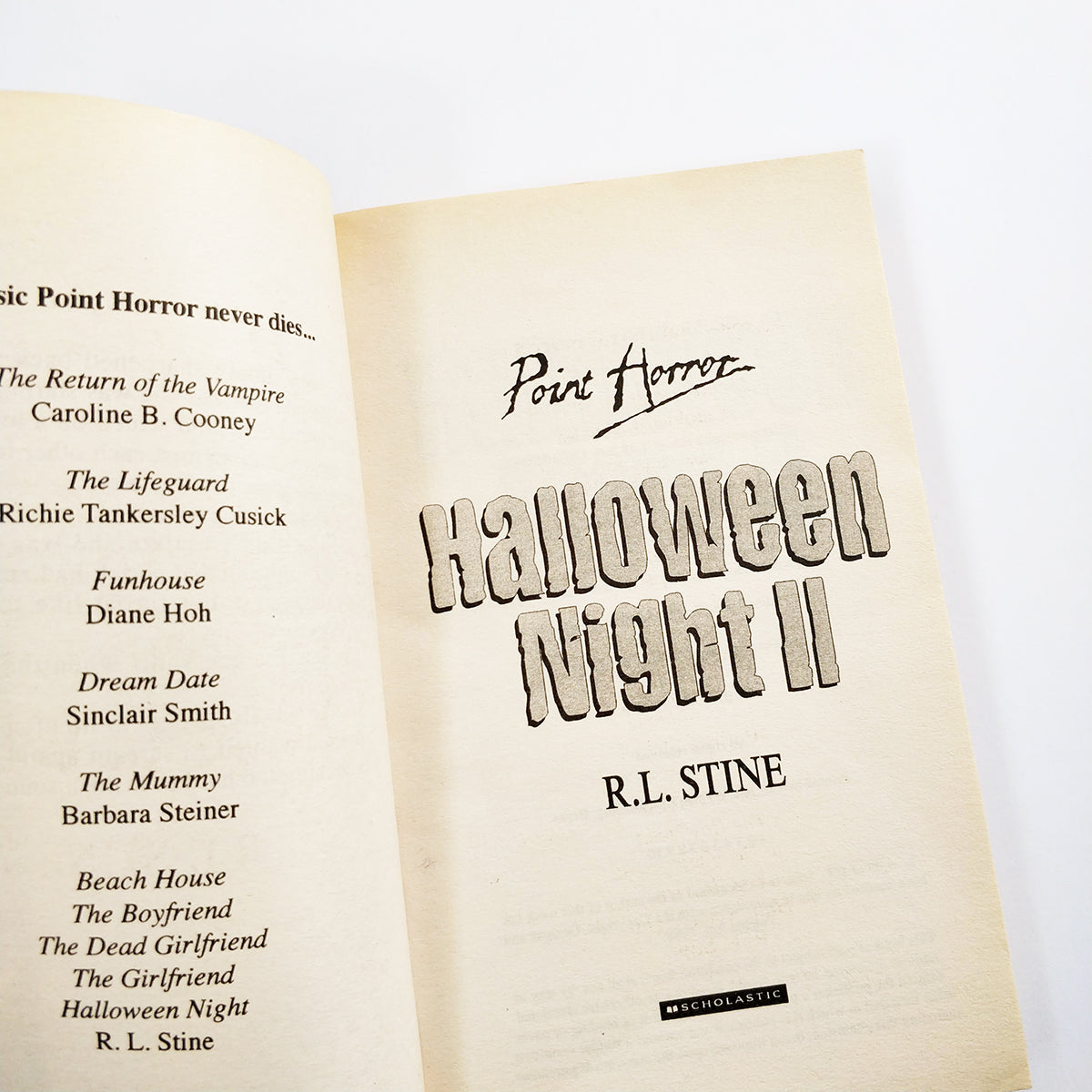 Point Horror | R L Stine - Halloween Night II