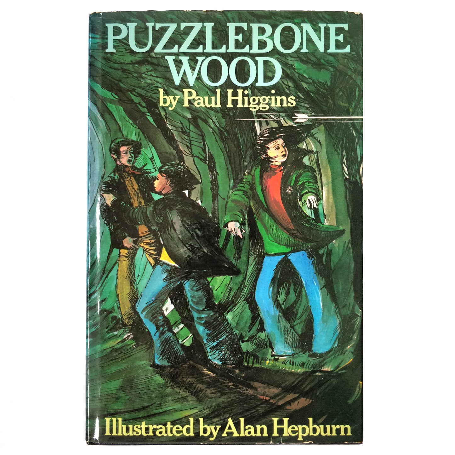 Paul Higgins - Puzzlebone Wood - FIRST EDITION - SIGNED BY AUTHOR