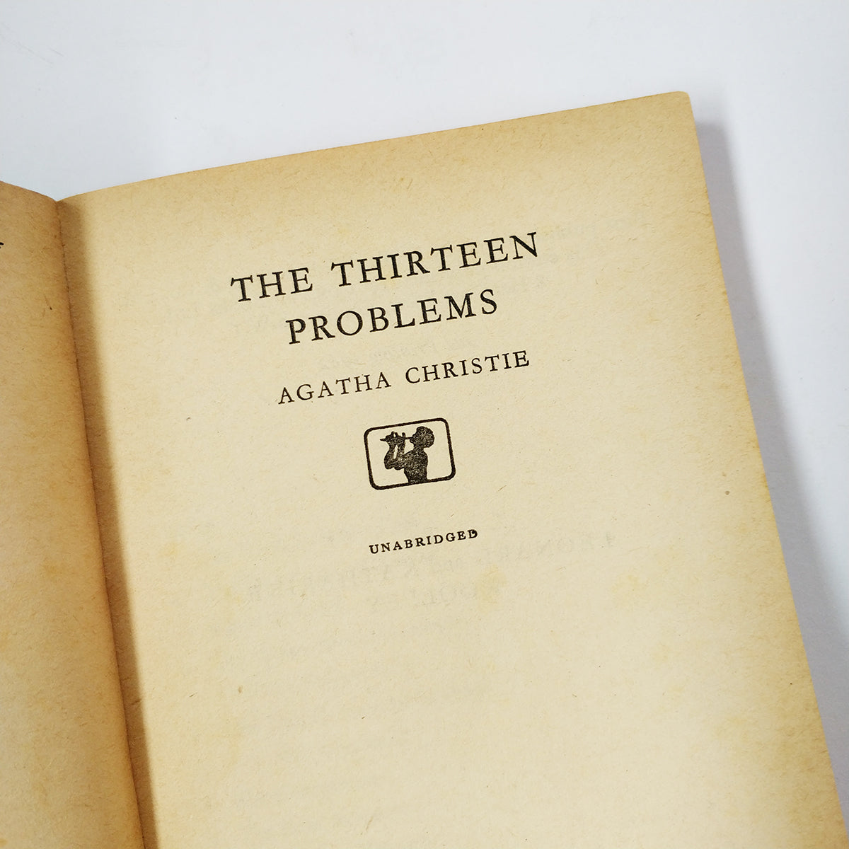 Agatha Christie - The Thirteen Problems - FIRST EDITION 2nd Printing