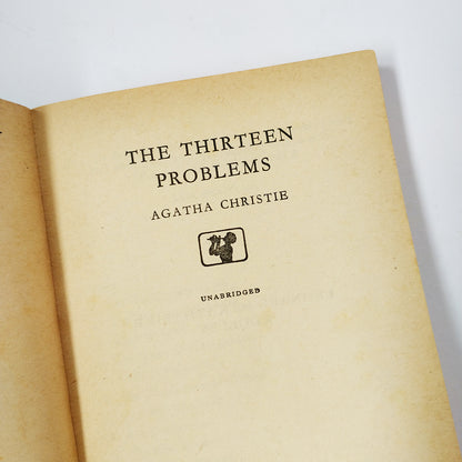 Agatha Christie - The Thirteen Problems - FIRST EDITION 2nd Printing