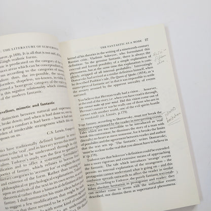 Fantasy: The Literature of Subversion by Rosemary Jackson