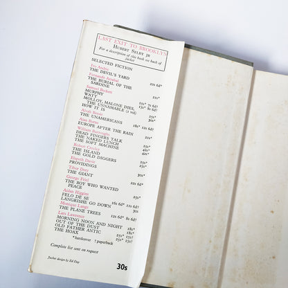 Hubert Selby Jr - Last Exit to Brooklyn - FIRST EDITION