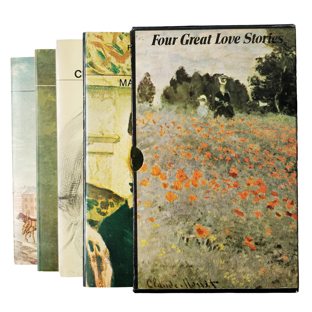 Four Great Love Stories Boxed Set | Austen | Tolstoy | Brontë | Flaubert
