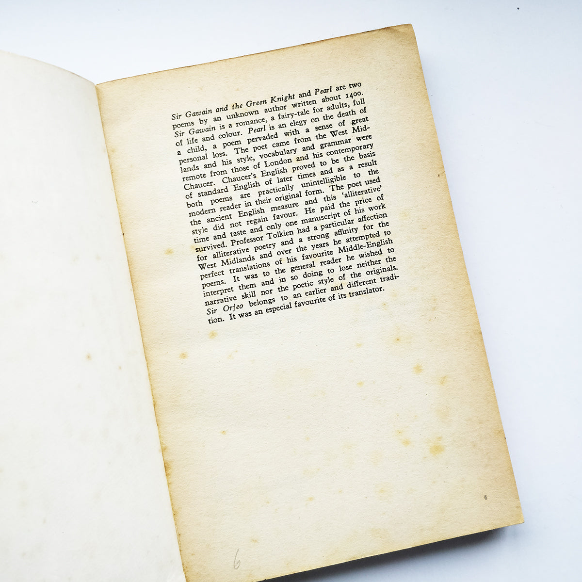 J R R Tolkien - Sir Gawain and the Green Knight, Pearl and Sir Orfeo