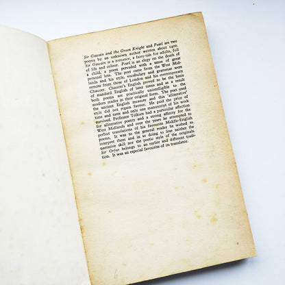 J R R Tolkien - Sir Gawain and the Green Knight, Pearl and Sir Orfeo