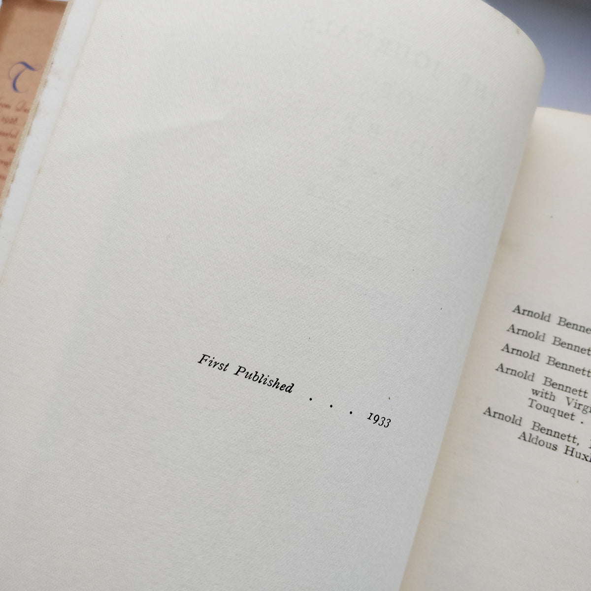 The Journals of Arnold Bennett: Volume 3: 1921-1928 FIRST EDITION