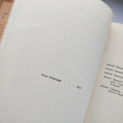 The Journals of Arnold Bennett: Volume 3: 1921-1928 FIRST EDITION