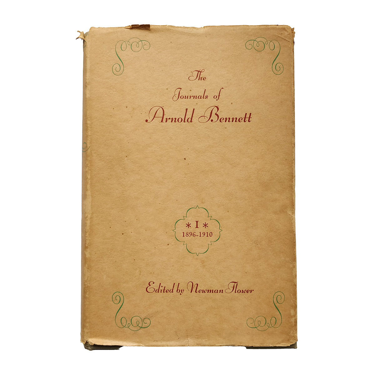 The Journals of Arnold Bennett: Volume 1: 1896-1910 FIRST EDITION